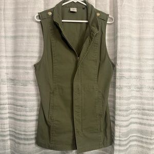 Cabi olive green vest